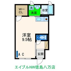 シャーメゾン山城の物件間取画像